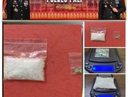 Satres narkoba Polres PALI Tangkap Terduga Pengedar Sabu dan Ekstasi di Parkiran Pasar Air Itam Timur