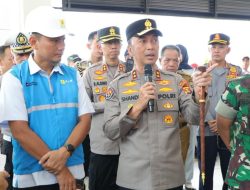 Di Balik Kemacetan Jalintim, Ada Dedikasi Tanpa Henti Personel Polda Sumsel