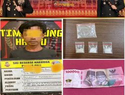 Polisi Tangkap Terduga Pengedar Sabu dengan Barang Bukti 1,06 Gram di PALI