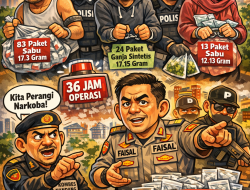 Polisi Ungkap Tiga Kasus Narkoba Beruntun di Palembang, Sita Sabu dan Ganja Sintetis