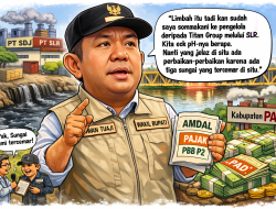 Wabup PALI Tinjau Dermaga Titan Group, Soroti Limbah dan Optimalisasi PAD