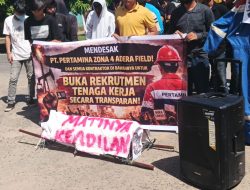 Pertamina Adera Didemo, Warga Tuntut Rekrutmen Terbuka dan Transparan