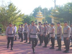 Polres PALI Gelar Apel dan Ikrar Sabuk Kamtibmas “Nyago Bumi Sriwijaya Aman Bae”