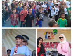 Semangat Kebersamaan Warnai Jalan Sehat dan Senam Massal Hari Jadi ke-13 PALI