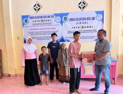 Peringati May Day, Sat Intelkam Polres PALI Gelar Baksos dan Doa Bersama di Panti Asuhan