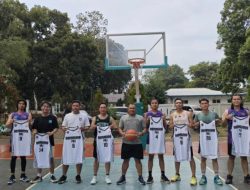 Polres PALI Ajak Remaja Pendopo Ikut Latihan Basket, Cari Bibit Atlet Masa Depan